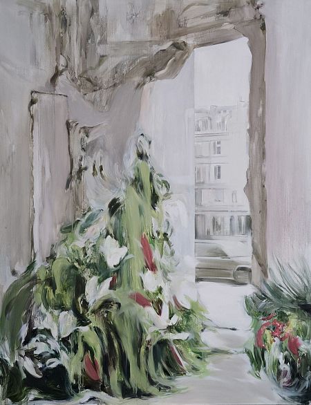 Flowers and the city