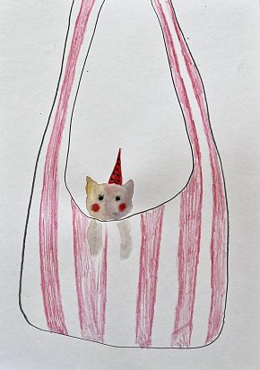 Котенок в пакете