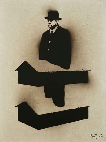 Человек, надевший два дома