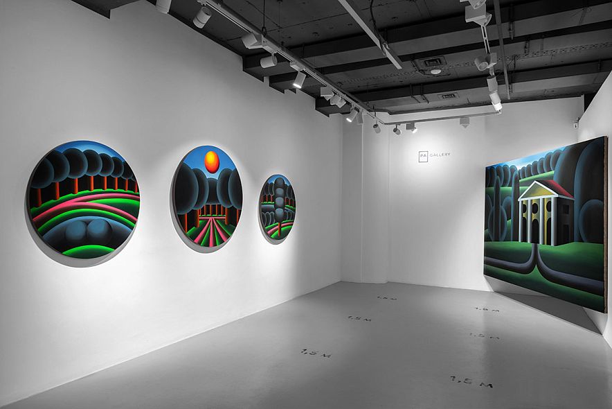 Personal exhibition of Oleg Khvostov. "Soft Landscapes"