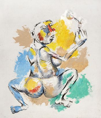 Красавица с шариком