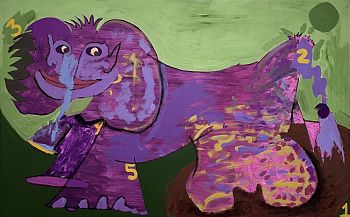Фиолетовый слон