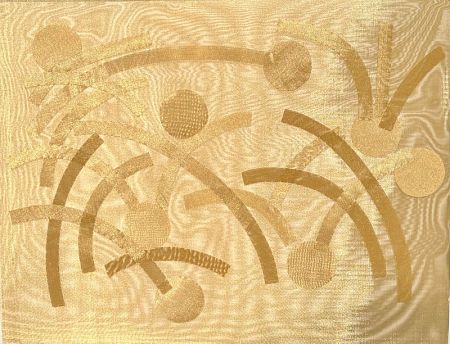 Латунная сетка-3, из серии "Цветы"